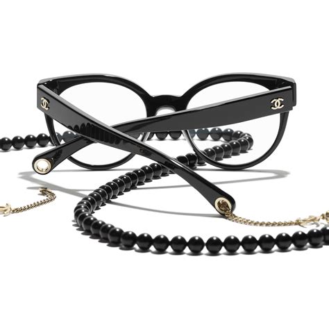 chanel glasses with pearl on side|Chanel prescription eyeglass frames.